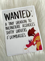 Tiny Dragon Card