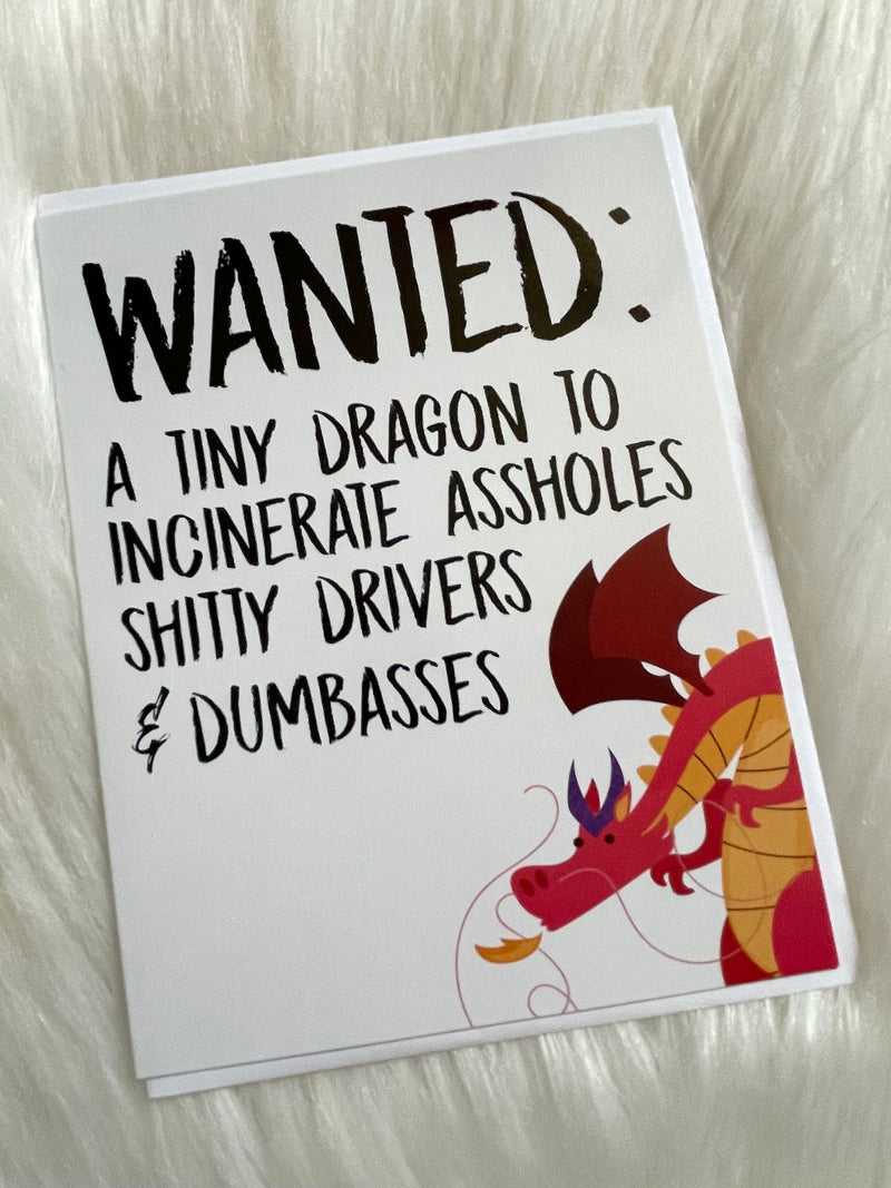 Tiny Dragon Card