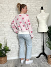 Sweet Pink Hearts Sweater