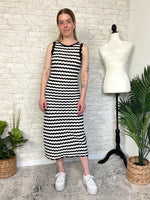 Neive B+W Knit Dress