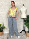 Lemon Spritz Crop Top