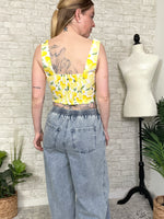 Lemon Spritz Crop Top