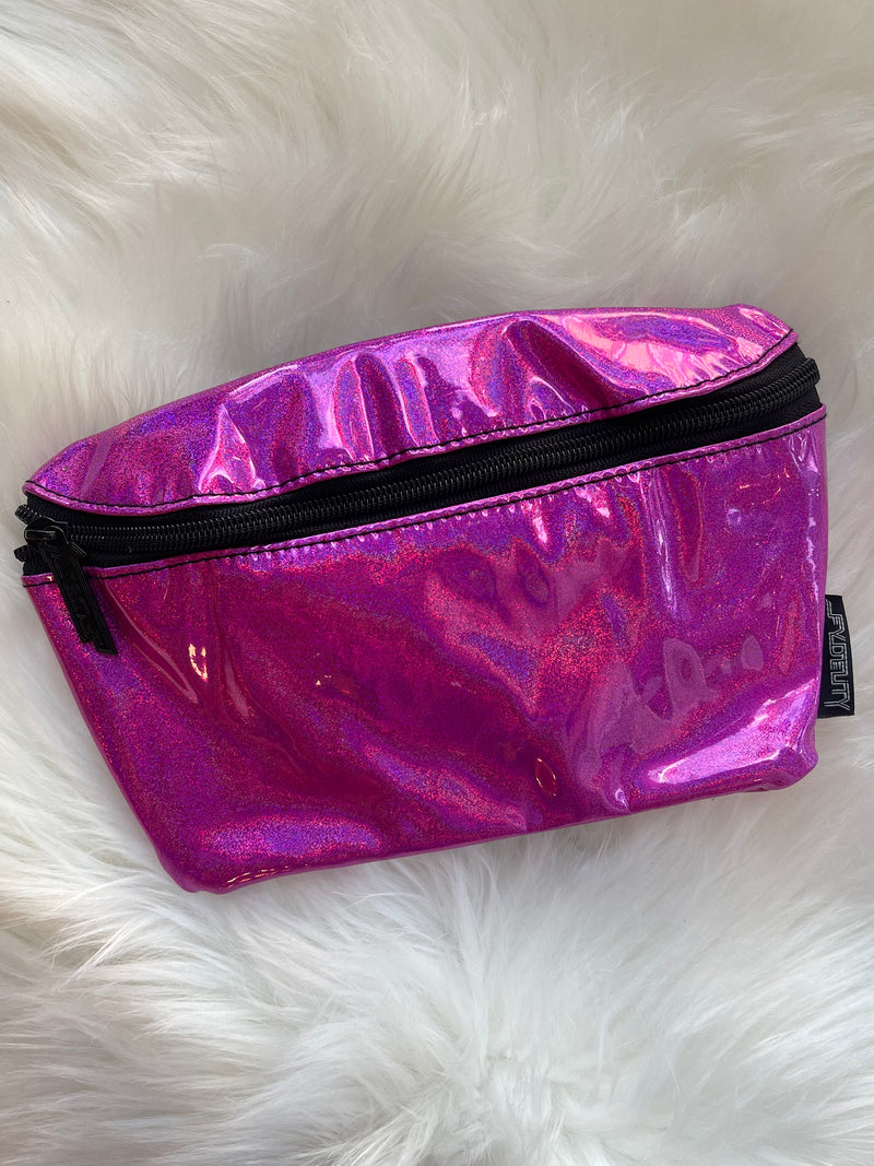 Fydelity Fanny Pack - Laser Sparkle Pink