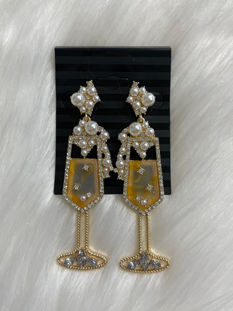 Toast Of The Town Earrings