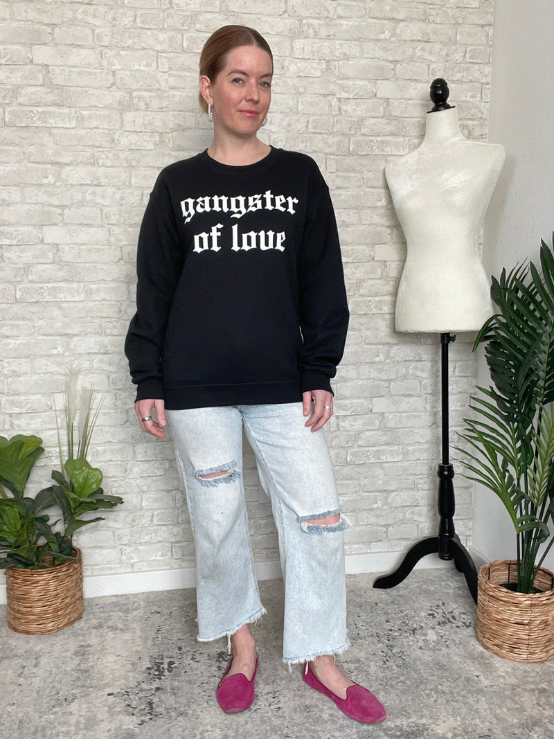 Gangster Of Love Sweatshirt - Black