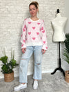 Sweet Pink Hearts Sweater