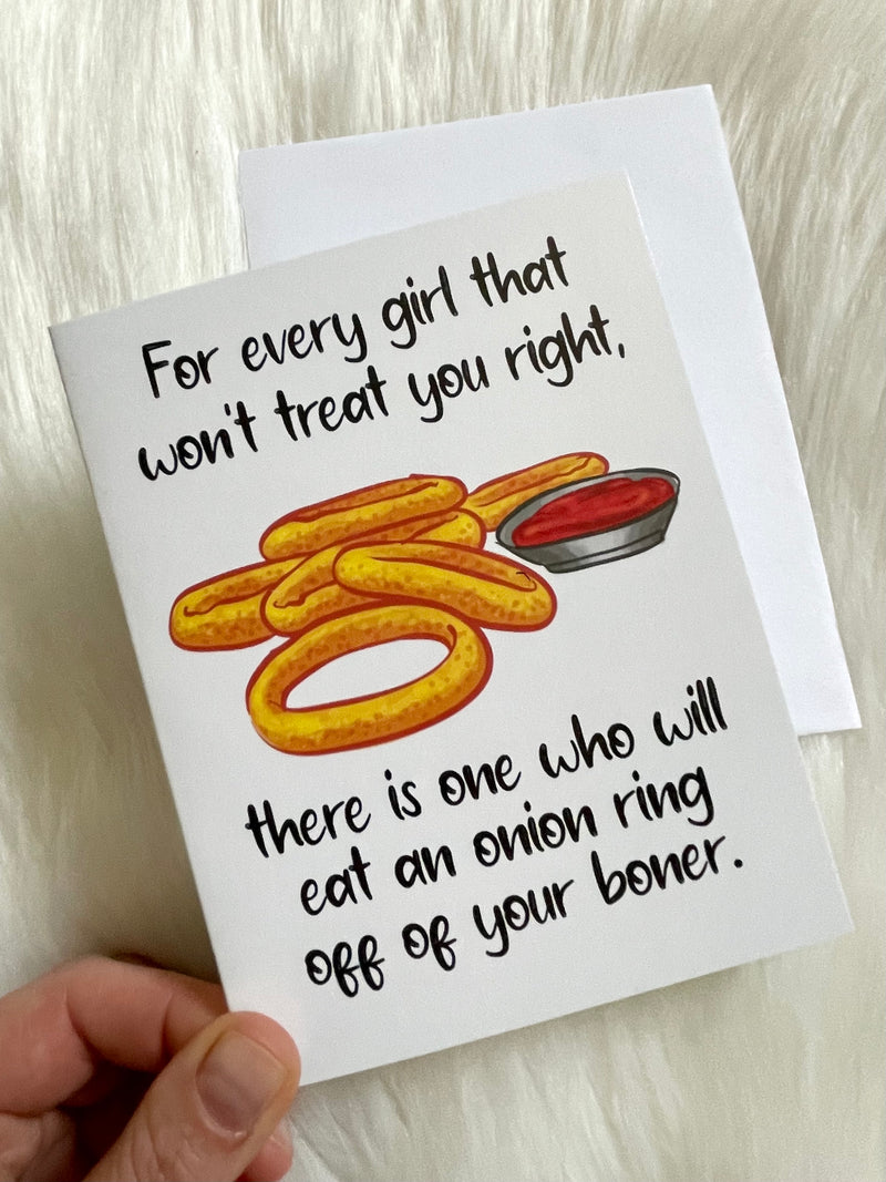 Onion Rings Card