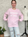 Gangster Of Love Sweatshirt - Pink