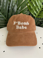 F*Bomb Babe Hat Light Brown