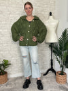 Hadley Green Chunky Knit Cardigan